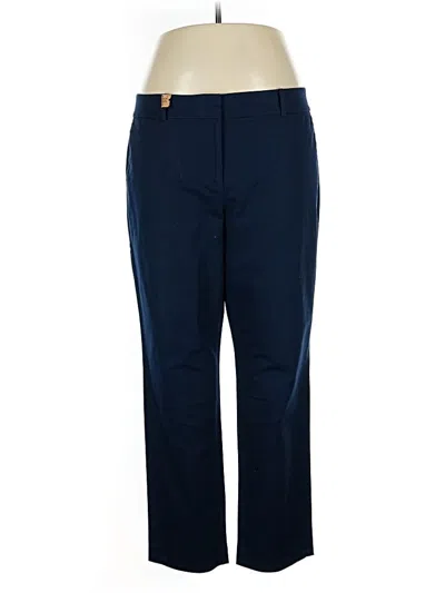 Pre-owned Ann Taylor Factory Casual Pants In Blue