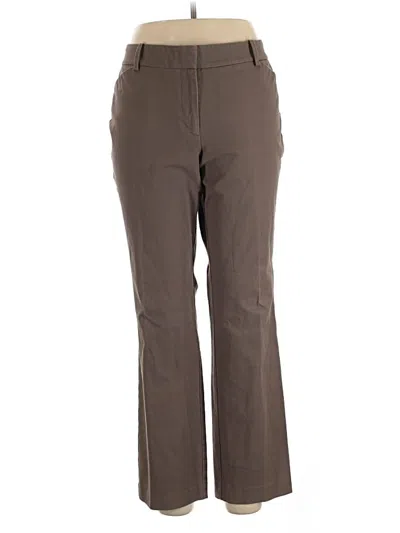 Pre-owned Ann Taylor Factory Casual Pants In Brown