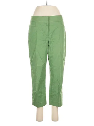 Pre-owned Ann Taylor Factory Casual Pants In Green