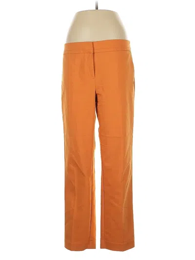 Pre-owned Ann Taylor Factory Casual Pants In Orange