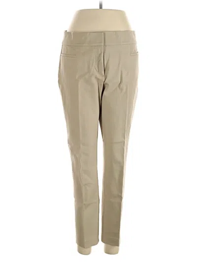 Pre-owned Ann Taylor Factory Casual Pants In Tan