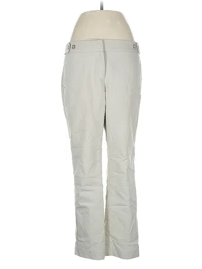Pre-owned Ann Taylor Factory Casual Pants In White