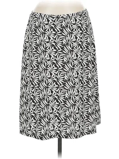 Pre-owned Ann Taylor Factory Casual Skirt In Black