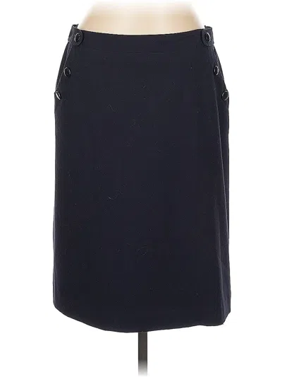 Pre-owned Ann Taylor Factory Casual Skirt In Black
