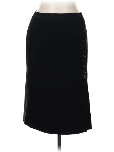 Pre-owned Ann Taylor Factory Casual Skirt In Black