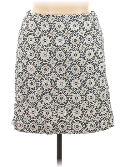 Pre-owned Ann Taylor Factory Casual Skirt In Blue