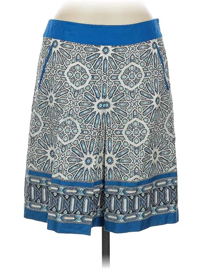 Pre-owned Ann Taylor Factory Casual Skirt In Blue