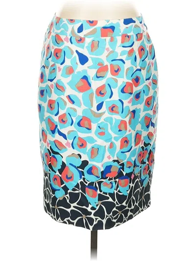 Pre-owned Ann Taylor Factory Casual Skirt In Blue