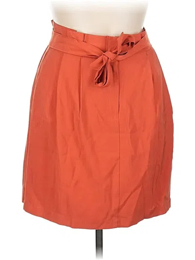 Ann Taylor Factory Casual Skirt In Orange