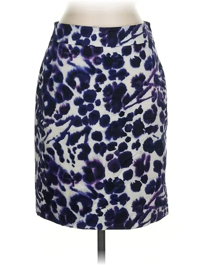 Pre-owned Ann Taylor Factory Casual Skirt In Purple