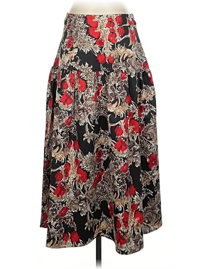 Ann Taylor Factory Casual Skirt In Red