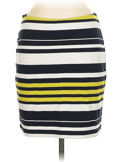 Pre-owned Ann Taylor Factory Casual Skirt In Yellow