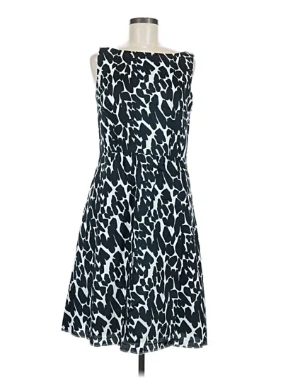 Pre-owned Ann Taylor Factory Cocktail Dress In Blue