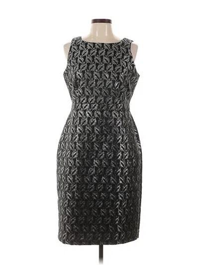 Pre-owned Ann Taylor Factory Cocktail Dress In Gray