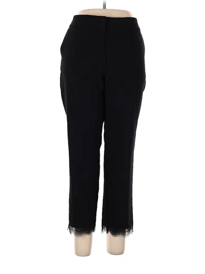 Pre-owned Ann Taylor Factory Dress Pants In Black