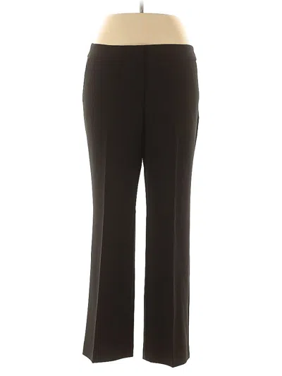 Pre-owned Ann Taylor Factory Dress Pants In Black