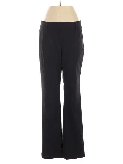 Pre-owned Ann Taylor Factory Dress Pants In Black