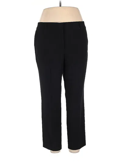 Pre-owned Ann Taylor Factory Dress Pants In Black