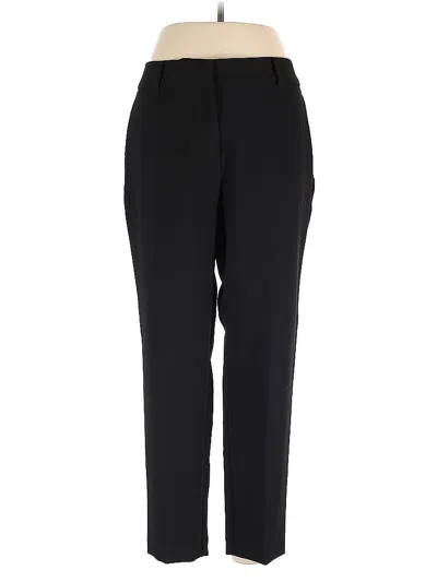 Pre-owned Ann Taylor Factory Dress Pants In Black