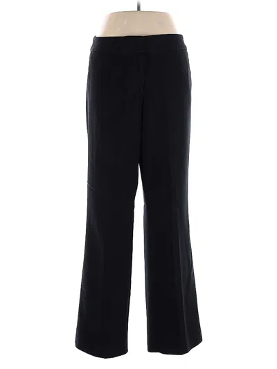 Pre-owned Ann Taylor Factory Dress Pants In Black