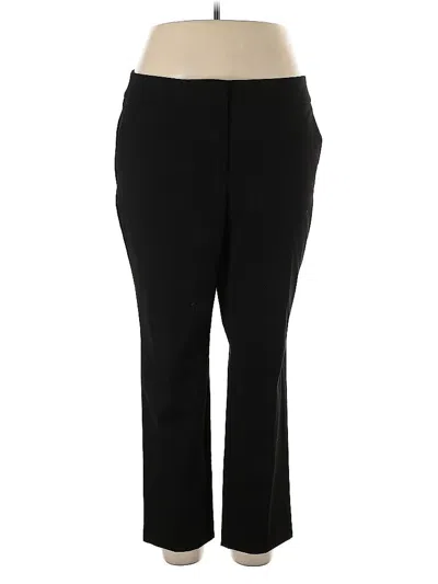 Pre-owned Ann Taylor Factory Dress Pants In Black