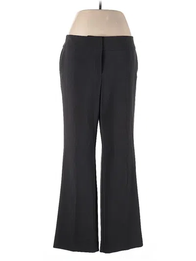 Pre-owned Ann Taylor Factory Dress Pants In Black