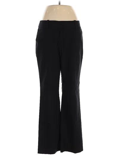 Pre-owned Ann Taylor Factory Dress Pants In Black