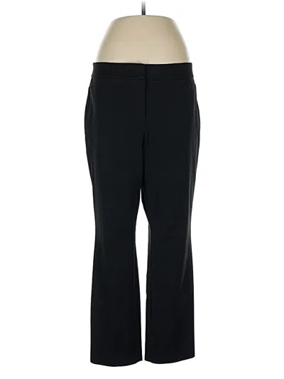 Pre-owned Ann Taylor Factory Dress Pants In Black