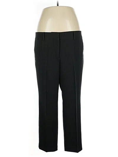 Pre-owned Ann Taylor Factory Dress Pants In Black