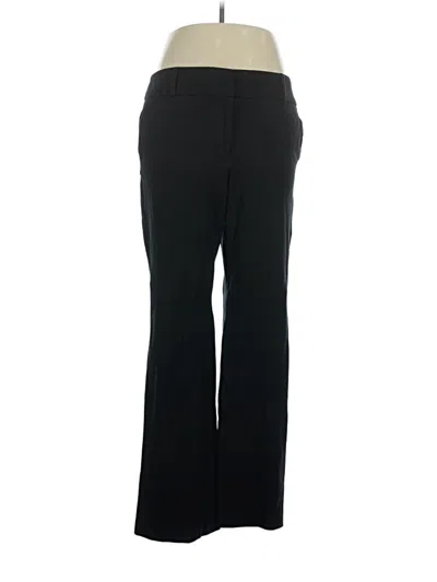 Pre-owned Ann Taylor Factory Dress Pants In Black