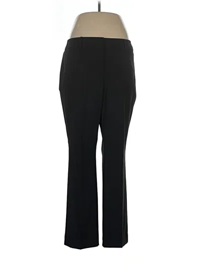 Pre-owned Ann Taylor Factory Dress Pants In Black