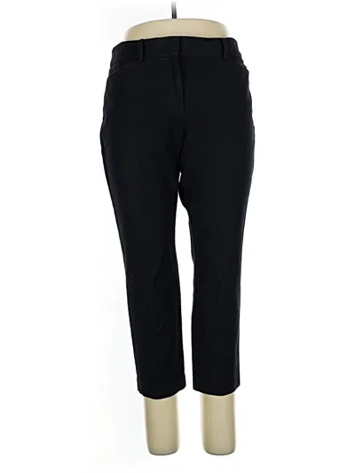 Pre-owned Ann Taylor Factory Dress Pants In Black