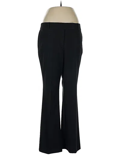 Pre-owned Ann Taylor Factory Dress Pants In Black