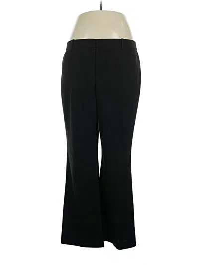Pre-owned Ann Taylor Factory Dress Pants In Black
