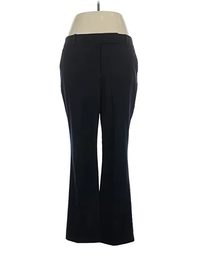 Pre-owned Ann Taylor Factory Dress Pants In Black