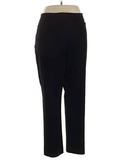 Pre-owned Ann Taylor Factory Dress Pants In Black