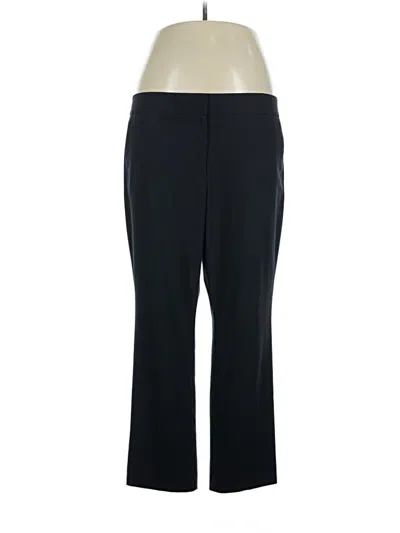 Pre-owned Ann Taylor Factory Dress Pants In Black