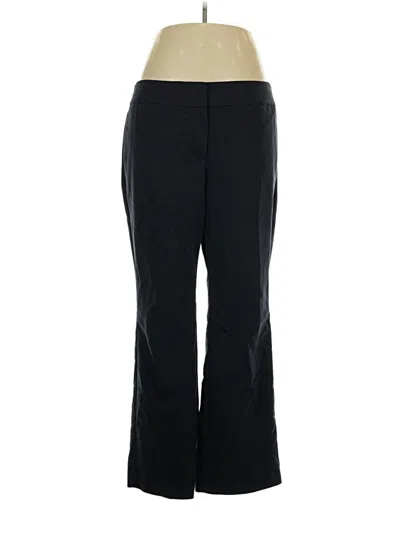 Pre-owned Ann Taylor Factory Dress Pants In Black