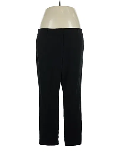Pre-owned Ann Taylor Factory Dress Pants In Black