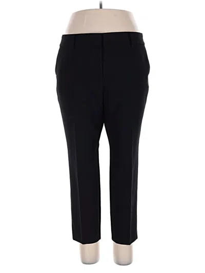 Pre-owned Ann Taylor Factory Dress Pants In Black