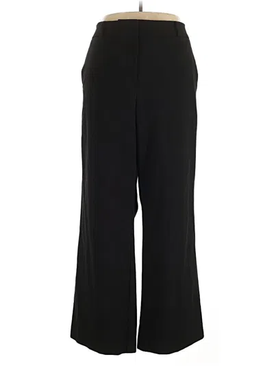Pre-owned Ann Taylor Factory Dress Pants In Black