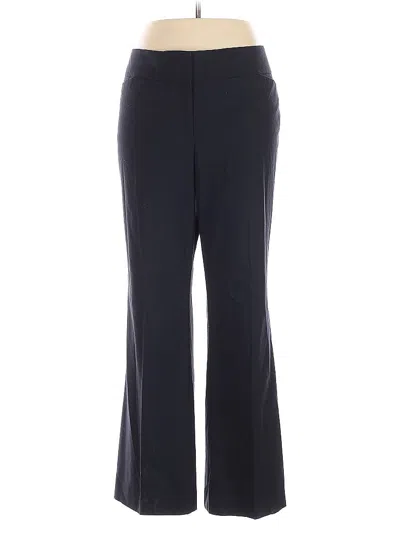 Pre-owned Ann Taylor Factory Dress Pants In Blue