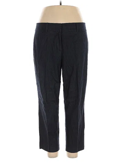 Pre-owned Ann Taylor Factory Dress Pants In Blue