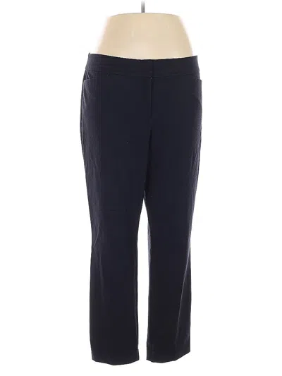 Pre-owned Ann Taylor Factory Dress Pants In Blue