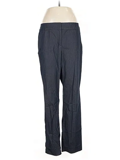Pre-owned Ann Taylor Factory Dress Pants In Blue