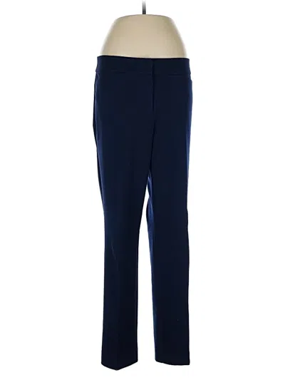 Pre-owned Ann Taylor Factory Dress Pants In Blue