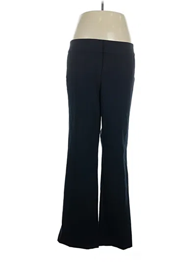 Pre-owned Ann Taylor Factory Dress Pants In Blue