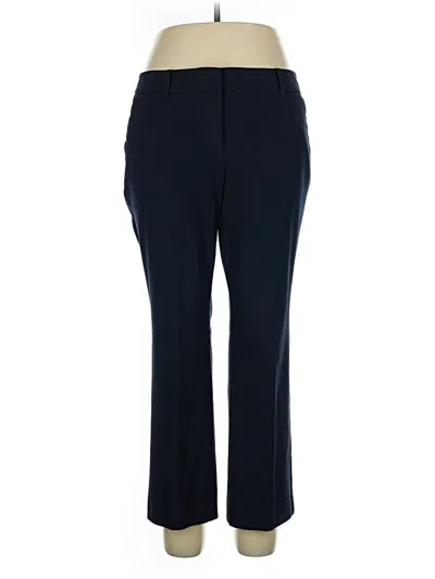 Pre-owned Ann Taylor Factory Dress Pants In Blue