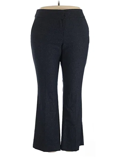 Pre-owned Ann Taylor Factory Dress Pants In Blue