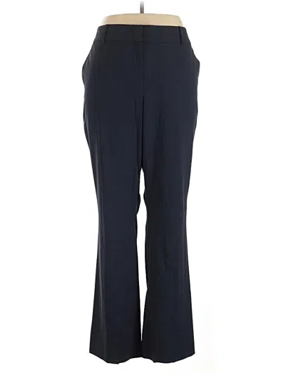 Pre-owned Ann Taylor Factory Dress Pants In Blue
